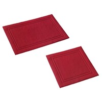 Moodit Badmat King Deep Red - 100% Katoen