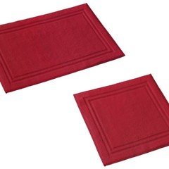 Moodit Badmat King Deep Red - 100% Katoen
