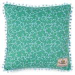 Happiness Gevuld kussen  1-48x48 polyester Happiness nr.20036 aqua