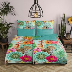 HIP Dekbedovertrek Ximena - katoen-satijn no.30359 multi