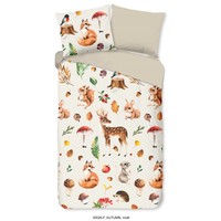 Good morning Dekbedovertrek Autumn - 140x220 flanel kids nr.30526 multi