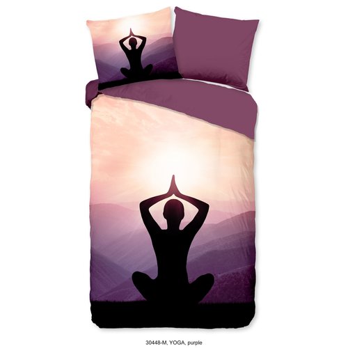 Pure Dekbedovertrek Yoga - microfiber nr.30448 paars