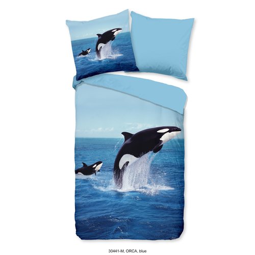 Pure Dekbedovertrek Orca - microfiber nr.30441 blauw