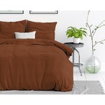 Dreamhouse Dekbedovertrek Stone Washed Brown