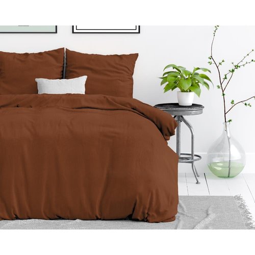 Dreamhouse Dekbedovertrek Stone Washed Brown