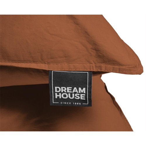 Dreamhouse Dekbedovertrek Stone Washed Brown
