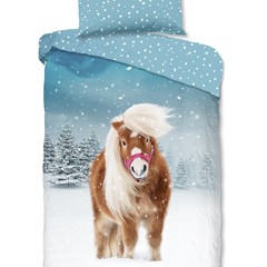 Good morning Dekbedovertrek Sweet - 140x220 flanel kids nr.30517 multi