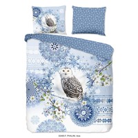 HIP Dekbedovertrek Phalini flanel nr.30490 blauw