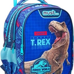 Jurassic World Rugzak Trolley, T.Rex - 45 x 34 x 20 cm - Polyester