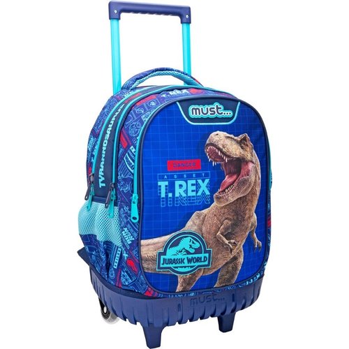 Jurassic World Rugzak Trolley, T.Rex - 45 x 34 x 20 cm - Polyester