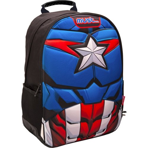 Marvel Avengers Rugzak, Captain America - 45 x 33 x 16 cm - Polyester