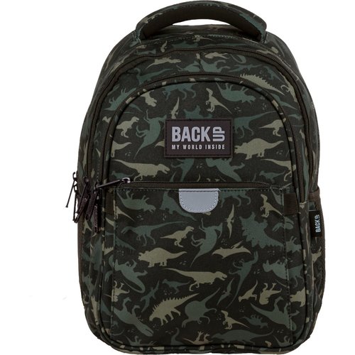 BackUP Rugzak Camouflage Dino - 39 x 27 x 20 cm - Polyester