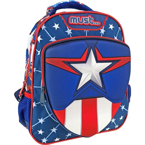 Marvel Avengers Rugzak, Captain America - 31 x 27 x 10 cm - Polyester