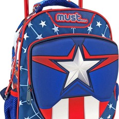 Marvel Avengers Rugzak Trolley, Captain America - 31 x 27 x 10 cm - Polyester