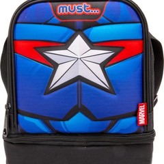 Marvel Avengers Koeltasje, Captain America - 24 x 20 x 12 cm - Polyester