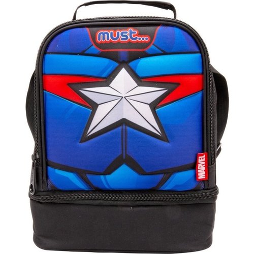 Marvel Avengers Koeltasje, Captain America - 24 x 20 x 12 cm - Polyester