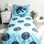 Jurassic World Dekbedovertrek Tracker Glow in the Dark - (Let op - Met extra grote sloop 70x90cm) - Katoen