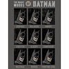 Batman Fleece deken Mood - 130 x 170 cm - Polyester