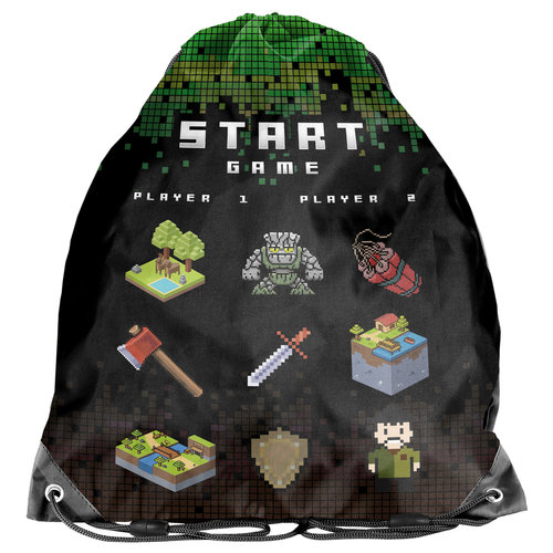 Gaming Gymbag, Start - 37 x 34 cm - Polyester