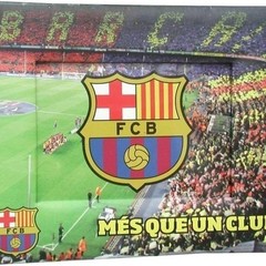 FC Barcelona Fotolijstje - 12 x 8 cm - Karton
