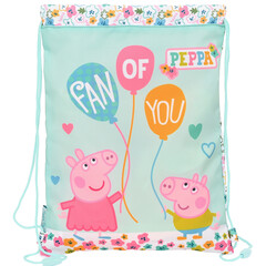 Peppa Pig Junior Gymbag, Cosy Corner - 34 x 26 cm - Polyester