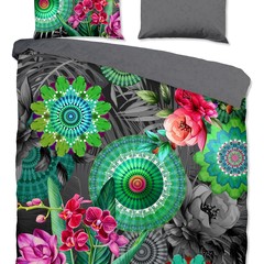 HIP Dekbedovertrek Thirze - katoen-satijn no.30474 multi