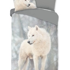 Good morning Dekbedovertrek Polar - flanel kids nr.30540 multi