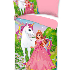 Good morning Dekbedovertrek kids Fairytale - 140x220 nr.30465 multi