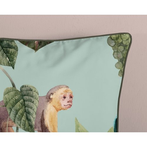 Descanso Dekbedovertrek Ignadi - organic nr.30536 groen