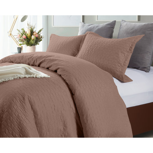 Sleeptime Bedsprei Wayfair Taupe 260 x 250