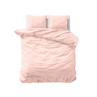 Primaviera DeLuxe Uni Satijn Dekbedovertrek Roze  - 100% Katoen Satijn