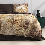 Dreamhouse Dekbedovertrek Inferno Taupe -100% Katoen Satijn