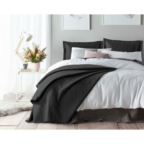 Sleeptime Bedsprei Wayfair Zwart 260 x 250