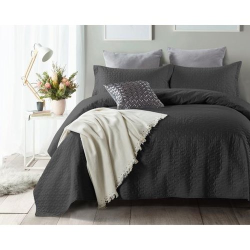 Sleeptime Bedsprei Wayfair Zwart 260 x 250