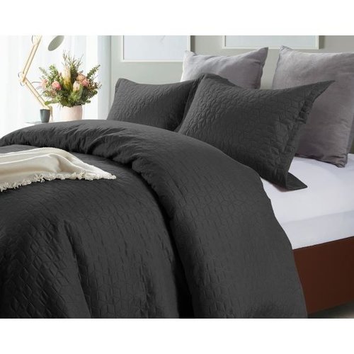 Sleeptime Bedsprei Wayfair Zwart 260 x 250