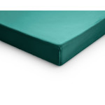 Primaviera DeLuxe Topper Satijn Hoeslaken Donker Groen