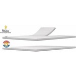 NoLizzz SPLIT TOPPER Matras HR45 Koudschuim 3D 10 CM - Gemiddeld ligcomfort