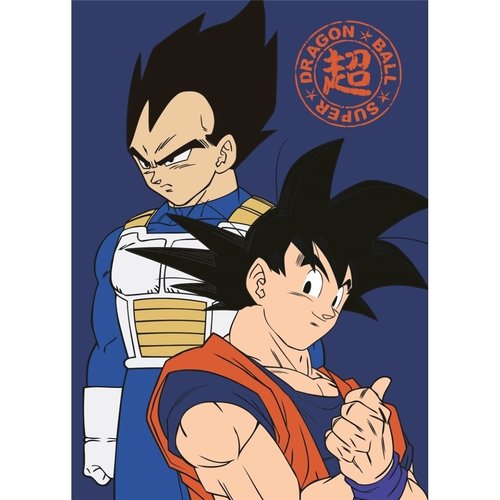 Dragon Ball Z Fleeceplaid Ninja - 100 x 140 cm - Polyester