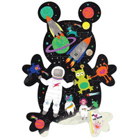 Floss & Rock Puzzel, Ruimtevaart - 20 stukjes - 29 x 41 cm