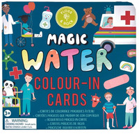 Floss & Rock Water Kleurkaarten, Ziekenhuis - 19 x 18 cm - Multi