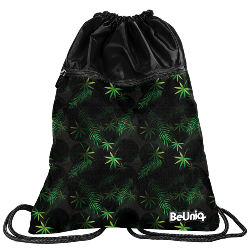 BeUniq Gymbag Jungle Leaves - 47 x 37 cm - Polyester