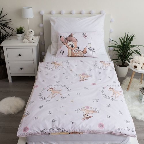 Disney Bambi BABY dekbedovertrek - 135 x 100 cm - Katoen