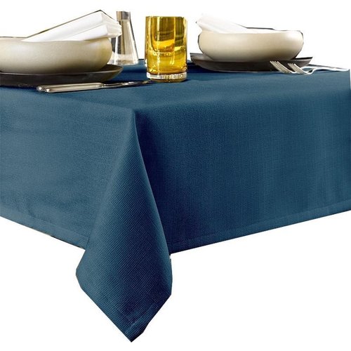 De Witte Lietaer Tafellaken Gibson Turks Blauw - Polyester