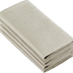 De Witte Lietaer Servetten, Sonora Flint (4 st.) - 50 x 50 cm - 100% Katoen
