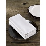 De Witte Lietaer Servetten, Sonora Parelwit (4 st.) - 50 x 50 cm - 100% Katoen