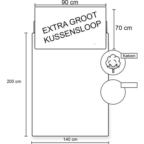 Lego Friends Dekbedovertrek Good Vibes - (Let op - Met extra grote sloop 70x90cm) - Katoen