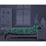 Sleeptime Dekbedovertrek Glow in the dark Dinosaurs Grijs 140 x 220