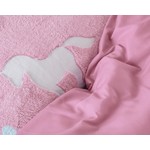 Sleeptime Dekbedovertrek Glow in the dark Unicorn Roze 140 x 220