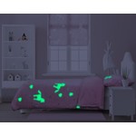 Sleeptime Dekbedovertrek Glow in the dark Unicorn Roze 140 x 220
