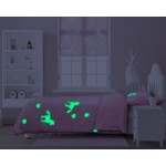 Sleeptime Dekbedovertrek Glow in the dark Unicorn Roze 140 x 220